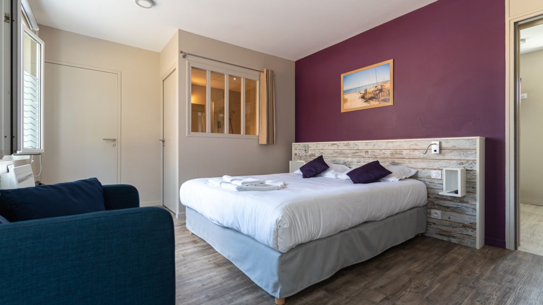 Chambre double hôtel Esperanza Noirmoutier