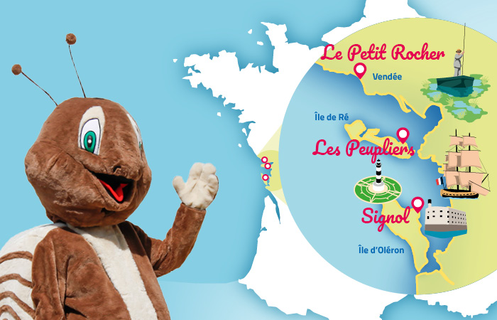 Carte destinations Oléla