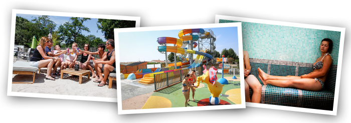 Vacances en camping avec espace aquatique, restaurant, espace bien-être
