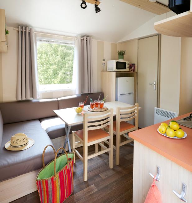 Mobil-home Riviera camping La Mignardière