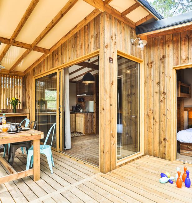 Lodge Prestige camping Le Petit Rocher