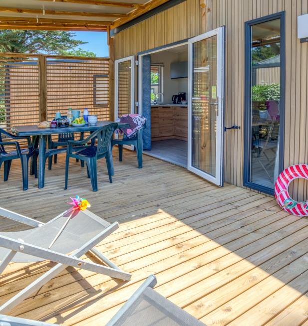 Mobil-home Bahia camping Les Peupliers