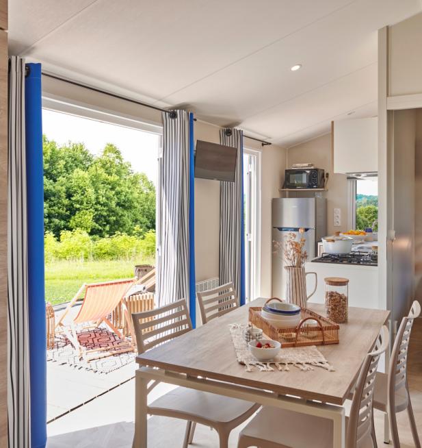 Mobil-home Clim Trio camping Park er Lann