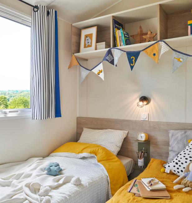 Mobil-home Clim Trio camping Park er Lann