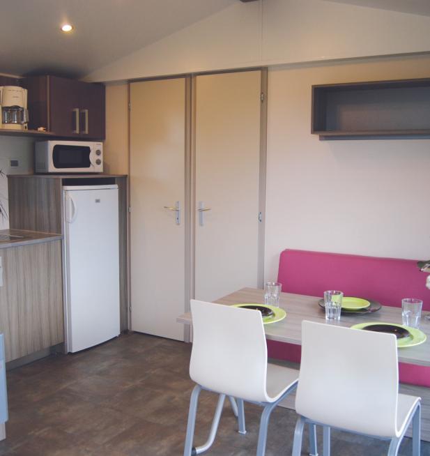 Mobil-home Loggia Éco camping La Corniche