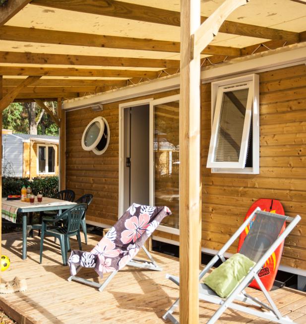 Mobil-home Famille Éco camping Le Petit Rocher