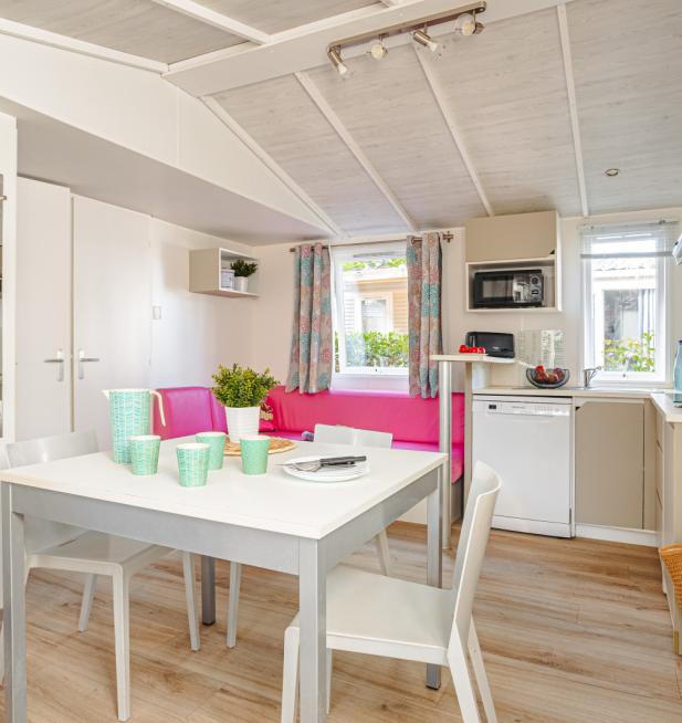 Mobil-home Famille camping Signol