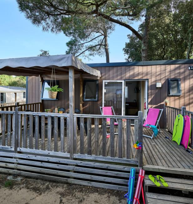 Mobil-home Famille camping Signol