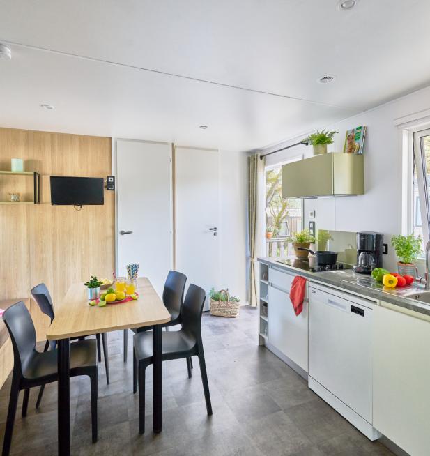 Mobil-home Famille camping Signol