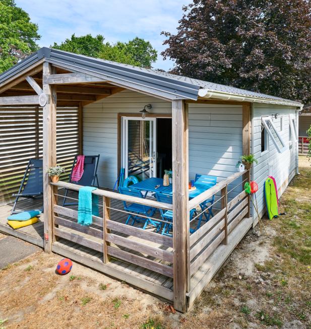 Chalet Horizon camping Les Chalands Fleuris