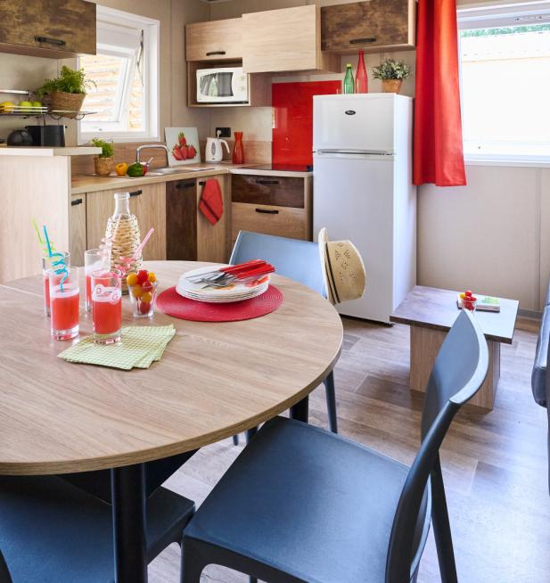 Chalet Grand Large camping Les Chalands Fleuris