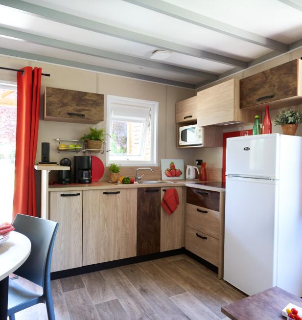 Chalet Grand Large camping Les Chalands Fleuris