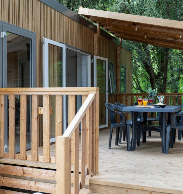 Mobil-home Famille Clim camping Signol
