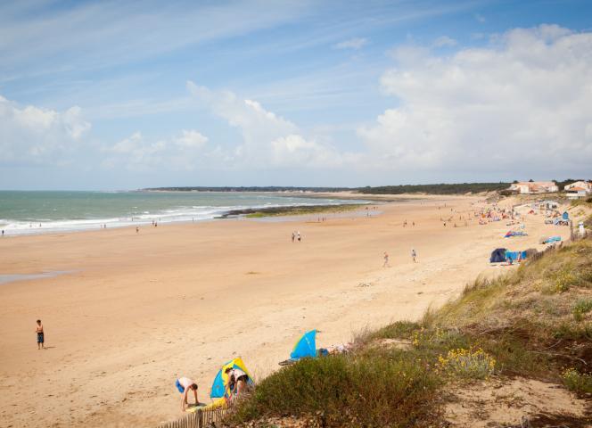 Plage du Rocher en Vendée