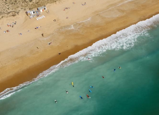 Plage surf en Vendée