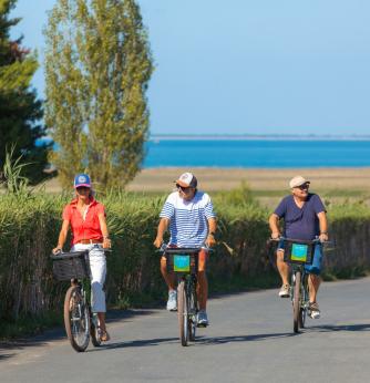 Vélos camping Les Peupliers