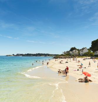Plage Presqu’île de Quiberon proche camping Park er Lann