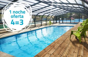 Una noche oferta camping La Rivière