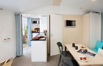 Mobil-home Bahia camping Park er Lann cuisine