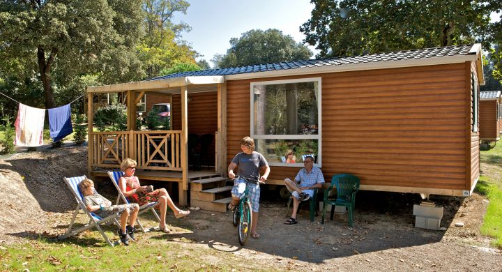 Mobil-home Loggia camping Le Petit Rocher