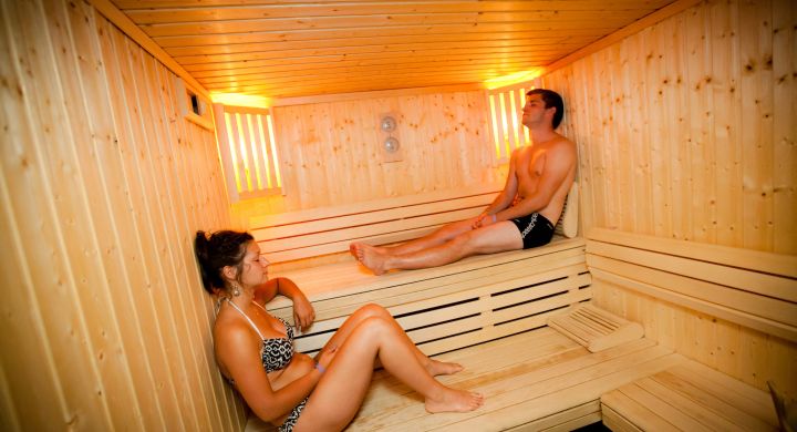 Sauna camping