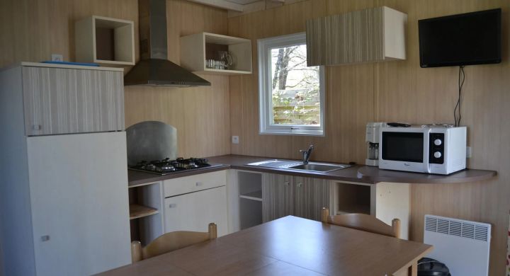 Chalet Vanille camping La Mignardière Châteaux de la Loire