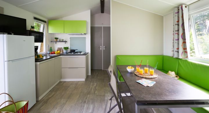 Mobil-home Évasion camping La Mignardière Châteaux de la Loire