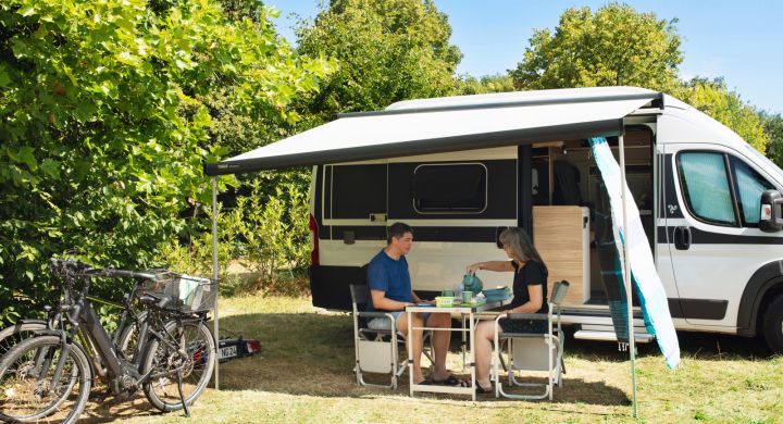 Camping la Mignardière - Destination Châteaux de la Loire - Emplacement camping-car