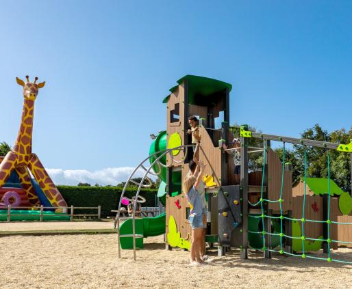 Aire jeux camping Park er Lann