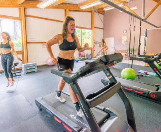 Salle de fitness camping Signol