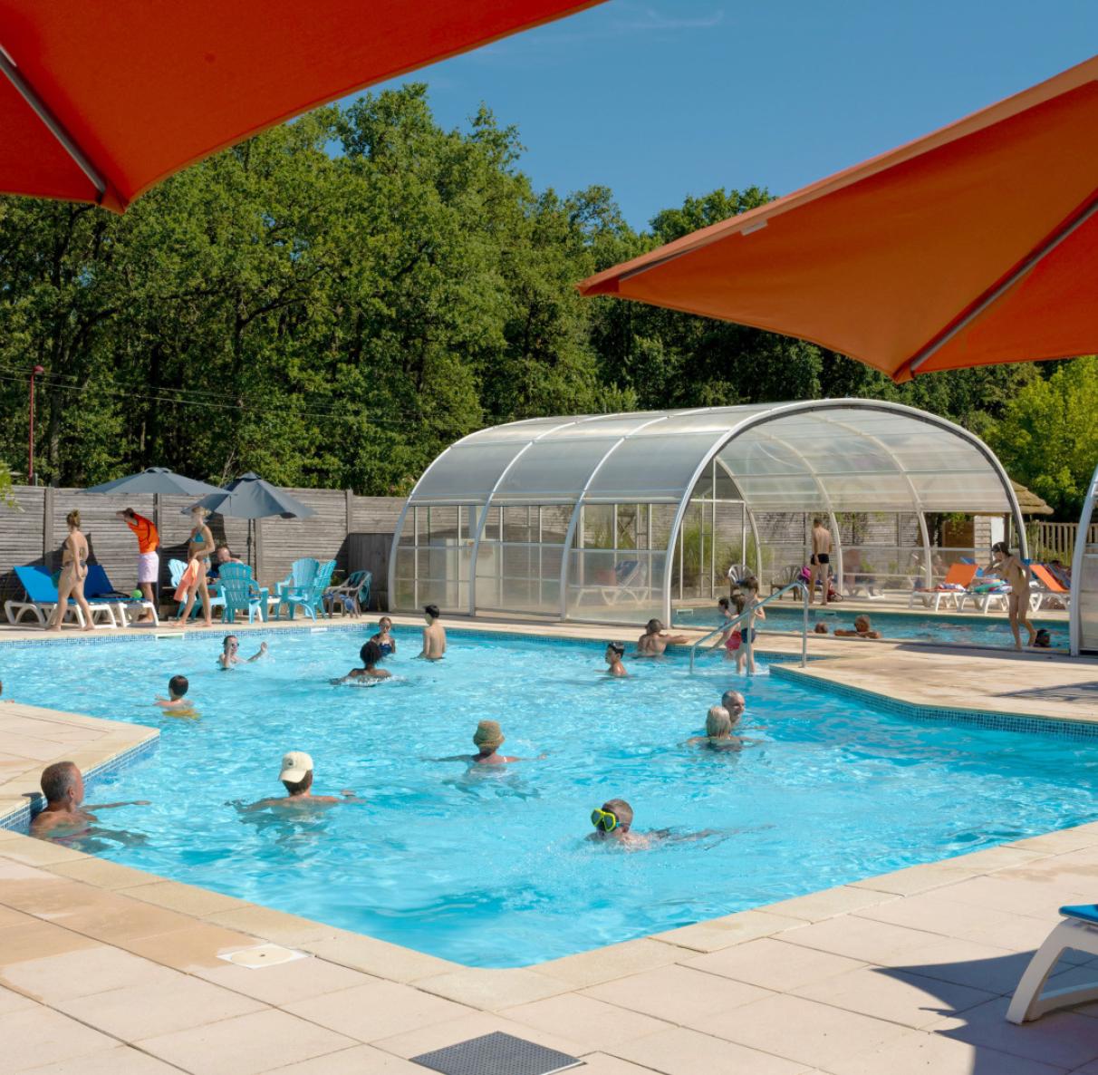 Espace aquatique du camping La Mignardière