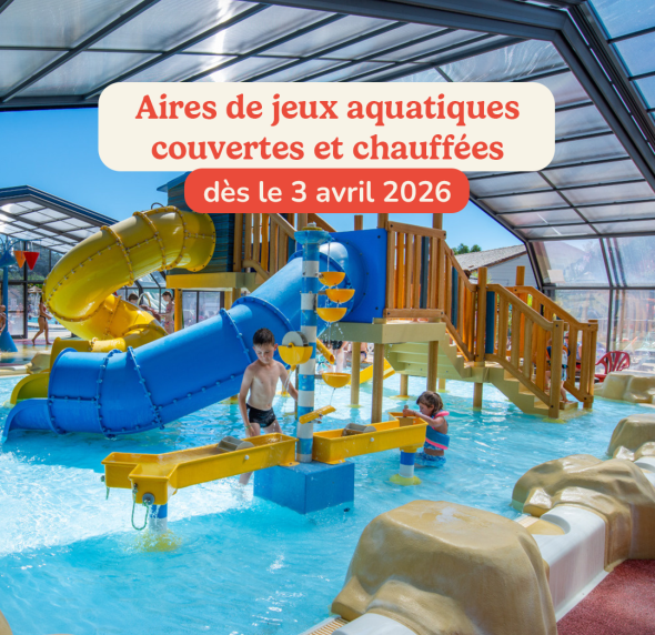Notre aire de jeux aquatiques Camping Signol Ile Oléron