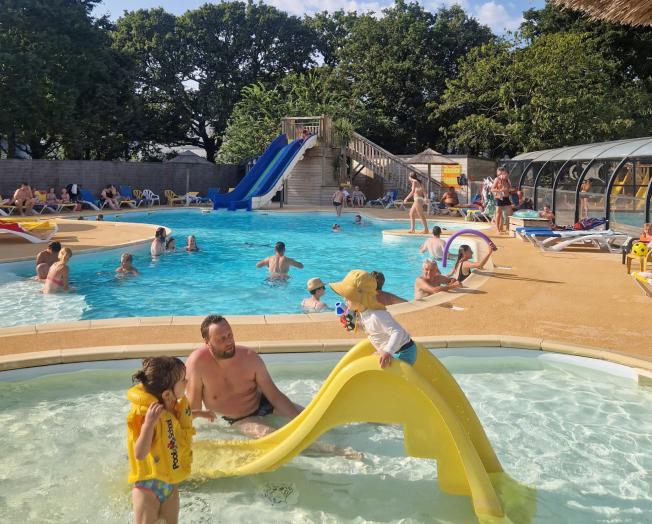 Pataugeoire camping Les Chalands Fleuris
