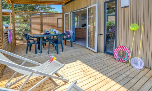 Mobil-home Famille camping La Corniche