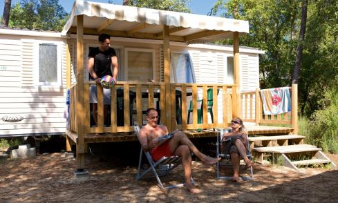 Mobil-home Riviera camping La Mignardière