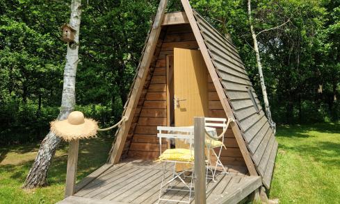 Cabadienne camping Les Chalands Fleuris