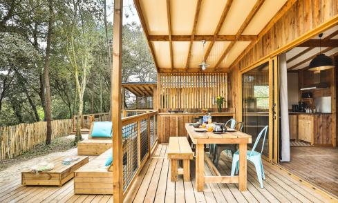 Lodge Prestige camping Le Petit Rocher