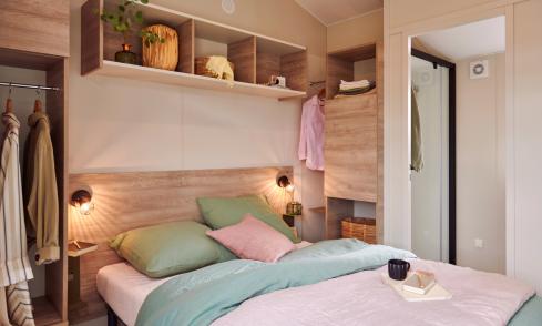 Mobil-home Clim Suite Duo camping Les Peupliers