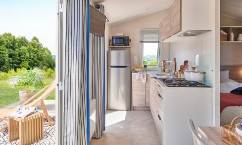 Mobil-home Famille Clim camping Signol