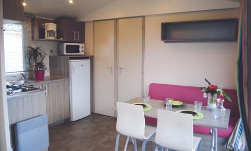 Mobil-home Loggia Éco camping La Corniche