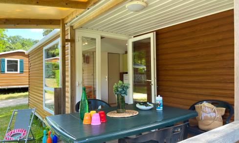 Mobil-home Loggia Éco camping La Mignardière