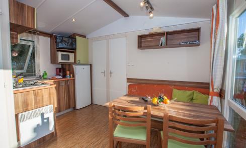 Mobil-home Loggia Éco camping Les Peupliers