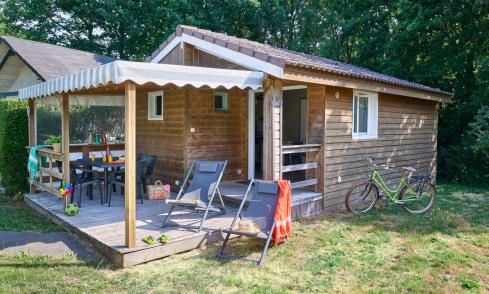 Chalet Vanille camping Les Chalands Fleuris