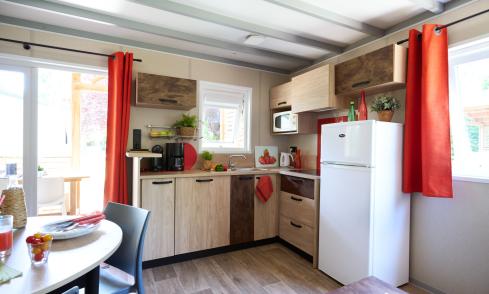 Chalet Grand Large camping Les Chalands Fleuris